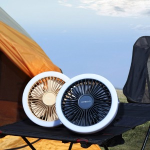 오엘라 LED램프 캠핑용 다목적 무선 리모컨 선풍기 FN02